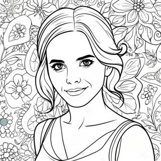 Emma Watson Coloring Pages