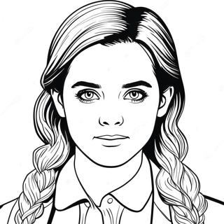 Emma Watson Coloring Pages