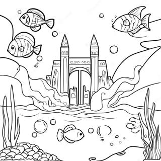 Atlantis Coloring Pages