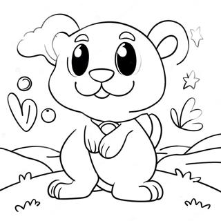 Lucky Characters In Adventure Coloring Page 72203-57854