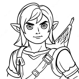 Link Coloring Page 72252-57889