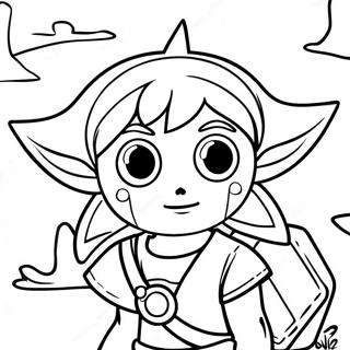 Link In Majora S Mask Coloring Page 72253-57894