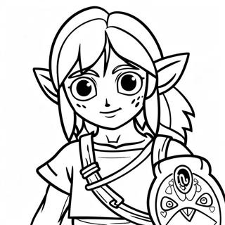 Link In Majora S Mask Coloring Page 72253-57896