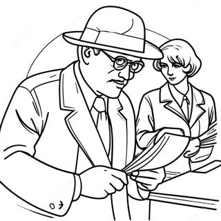 Investigators Coloring Page 72262-57904