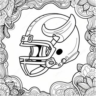 Minnesota Vikings Logo Coloring Page 7226-5869