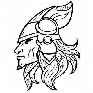 Minnesota Vikings Mascot Coloring Page 7227-5874