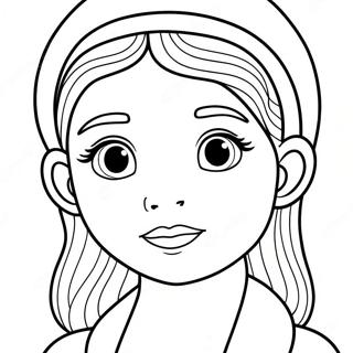 Cute Aish Character Coloring Page 72283-57921