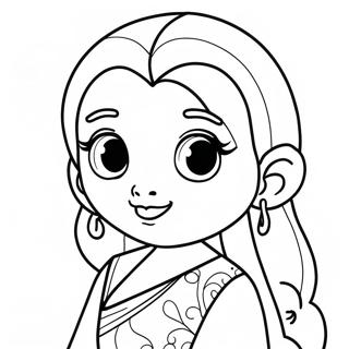 Cute Aish Character Coloring Page 72283-57924