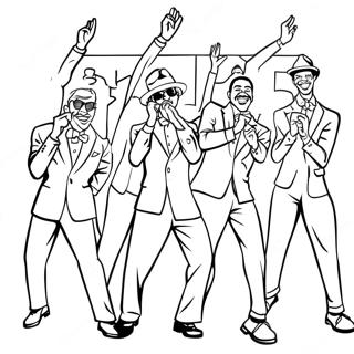 Motown Magic Coloring Page 72302-57934