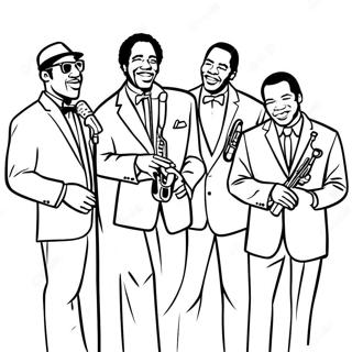 Soulful Motown Legends Coloring Page 72303-57937