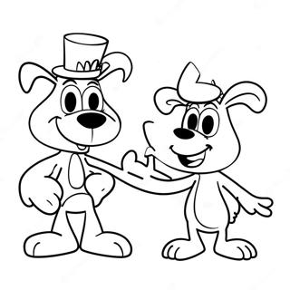 Rocky And Bullwinkle Coloring Page 72332-59453