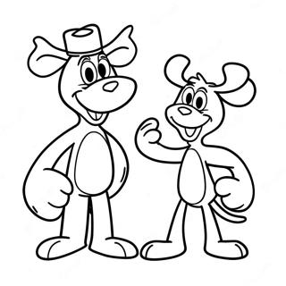 Rocky And Bullwinkle Coloring Page 72332-59454