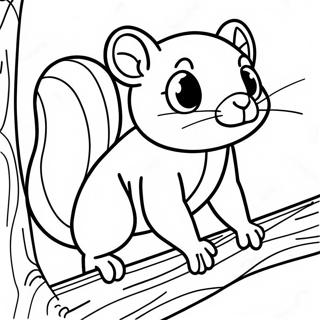 Rocky The Flying Squirrel Coloring Page 72333-57957