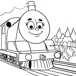 Emily From Thomas The Train Coloring Page 72352-57971