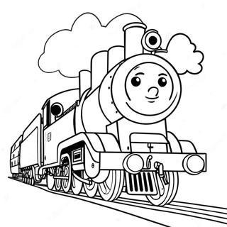 Emily The Beautiful Engine Coloring Page 72353-57973