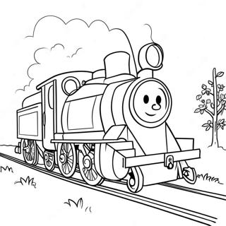 Emily The Beautiful Engine Coloring Page 72353-57974