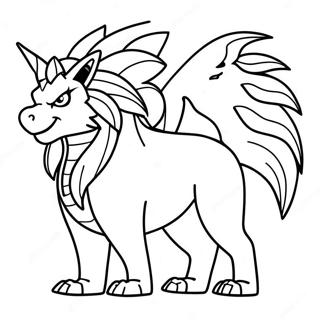 Zamazenta Coloring Pages