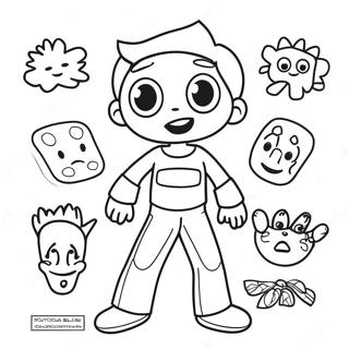 Zones Of Regulation Emotions Coloring Page 7236-5878