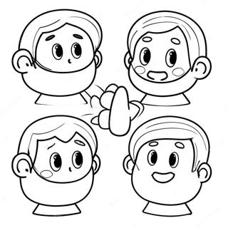 Zones Of Regulation Emotions Coloring Page 7236-5880