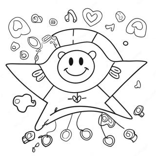 Happy Zones Of Regulation Coloring Page 7237-5882