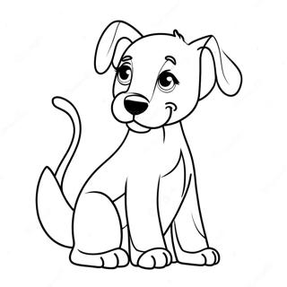 Belgian Malinois Puppy Coloring Page 72382-57992