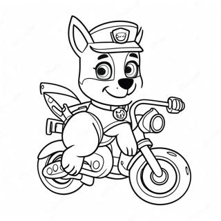 Paw Patrol Moto Pups Coloring Page 72392-57997