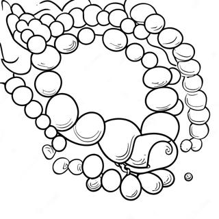 Pearl Necklace Coloring Page 72422-58022