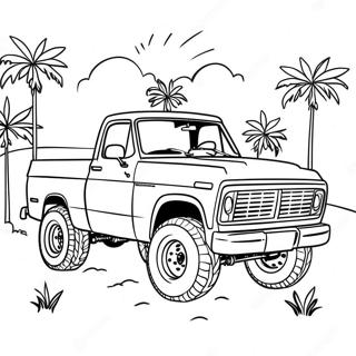 Pickup Truck Coloring Page 72442-58038