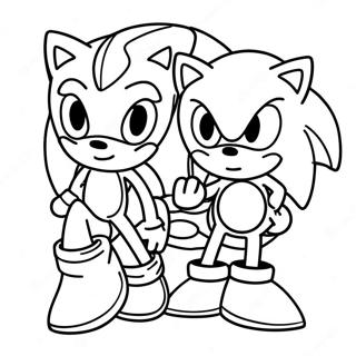 Sonic Superstars Coloring Pages