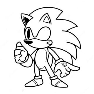 Sonic Superstars Coloring Page 72462-58058