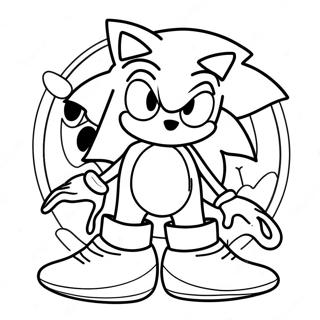 Sonic Superstars Coloring Page 72462-58060