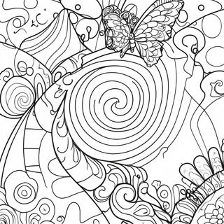 Galaxy Space For Adults Coloring Pages