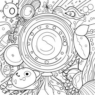 Galaxy Space Coloring Page 7246-5890