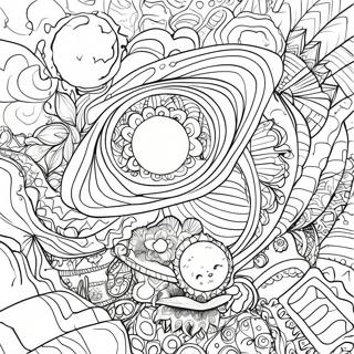 Galaxy Space Coloring Page 7246-5891