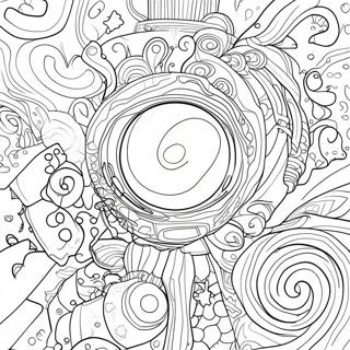 Galaxy Space Coloring Page 7246-5985