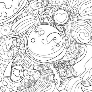 Galaxy Space Coloring Page 7246-5988