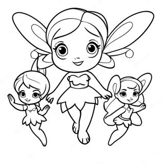 Disney Fairies Coloring Page 72472-58067