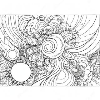 Galaxy Space For Adults Coloring Pages