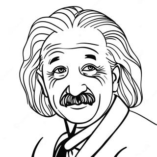 Albert Einstein Coloring Page 72482-58078