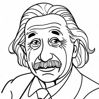 Albert Einstein Coloring Page 72482-58079