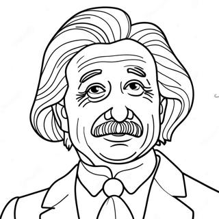 Albert Einstein Coloring Page 72482-58080