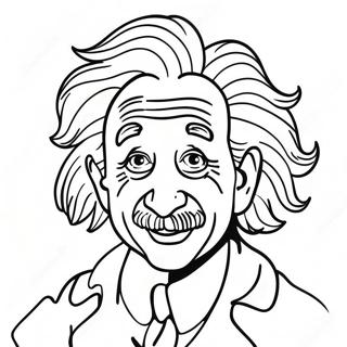 Albert Einstein Coloring Pages