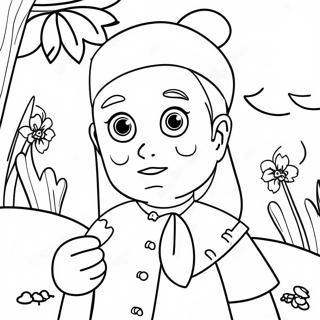 Garten Of Banban Chapter 3 Main Character Coloring Page 72492-58083