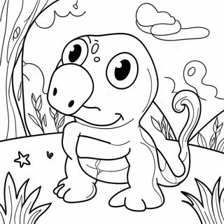 Garten Of Banban Chapter 3 Mysterious Creature Coloring Page 72493-58085