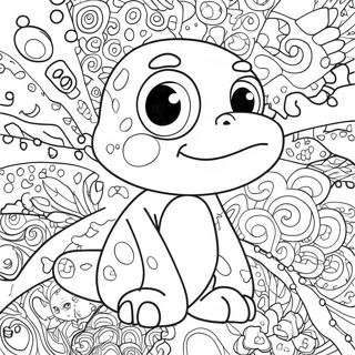 Flippy Coloring Page With Fun Shapes And Patterns 72503-58096