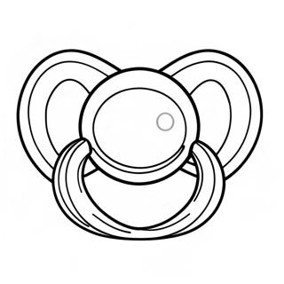 Pacifier Coloring Page 72522-58111