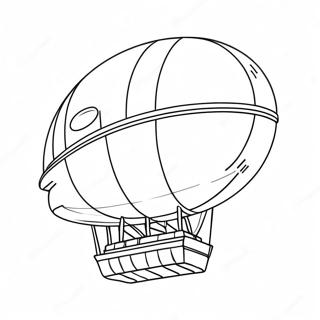 Blimp Coloring Page 72532-58114