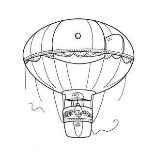 Blimp Coloring Page 72532-58115