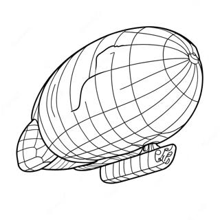 Blimp Coloring Page 72532-58116