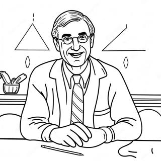 Mr Rogers Coloring Pages